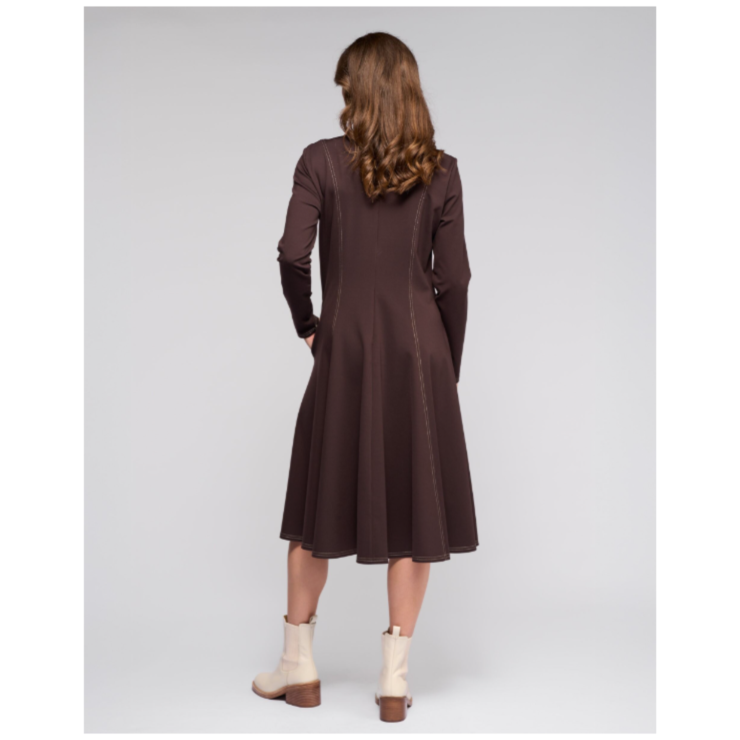 Vassalli - Miner Dress | Chocolate