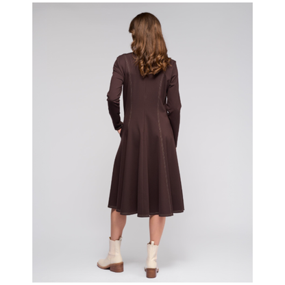 Vassalli - Miner Dress | Chocolate