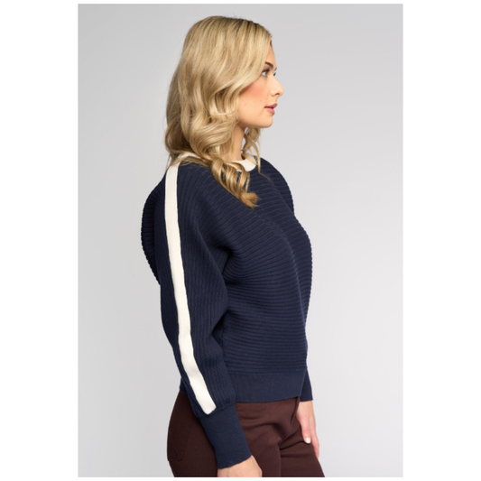Vassalli - Kiki Sweater | Ink/Winter White