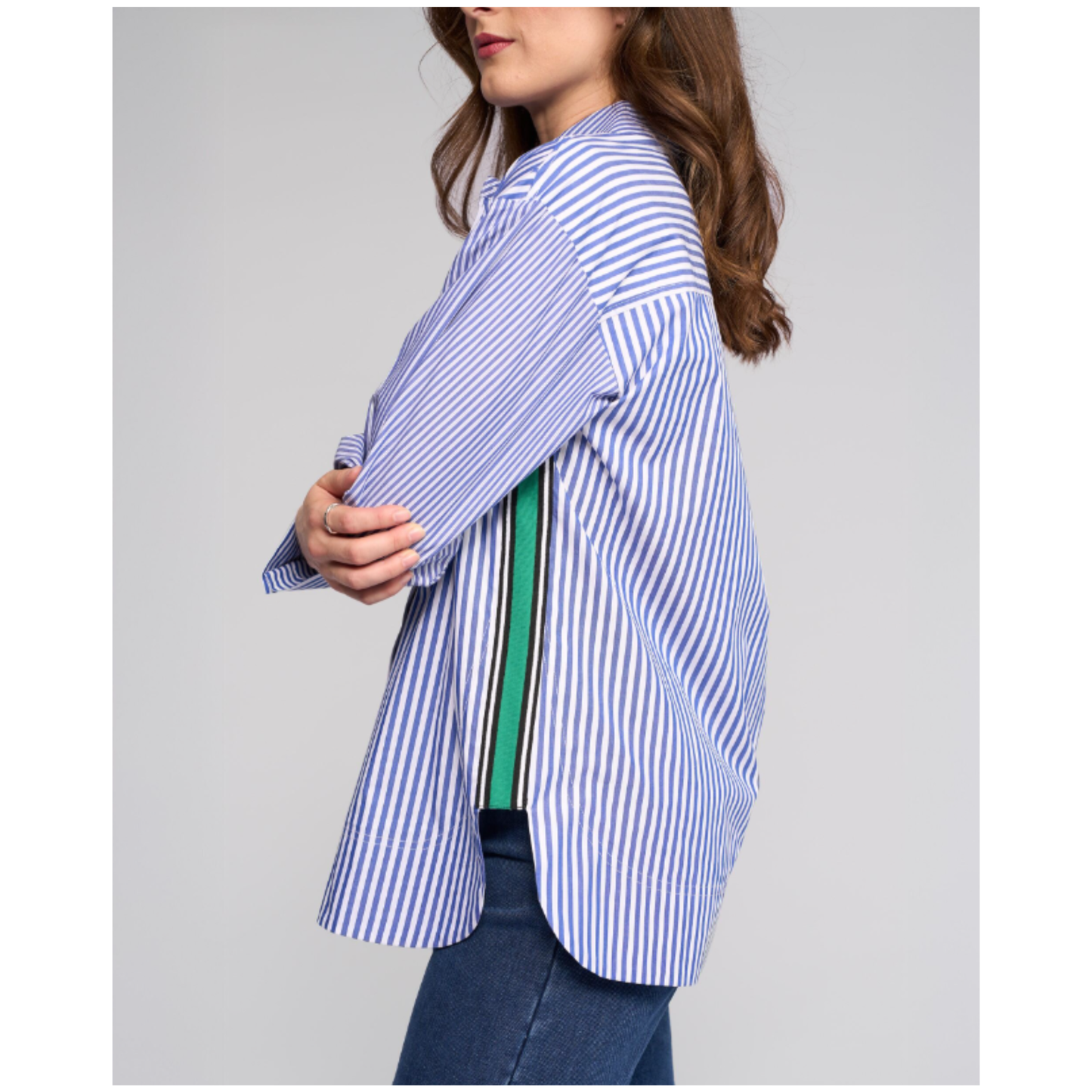 Vassalli - Chart Shirt | Blue Stripe