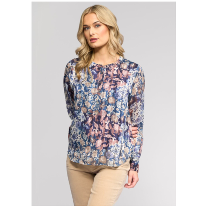 Vassalli - Rhythm Chiffon Blouse | Rhea