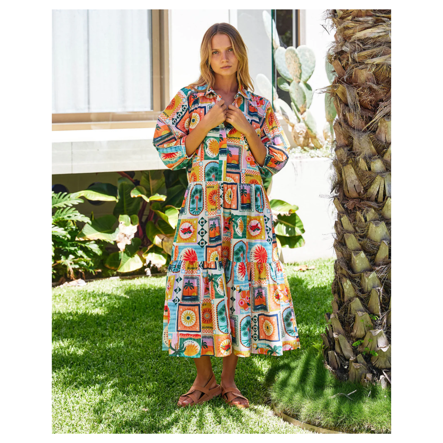 Walnut - Tuscany Dress | Spicy Summer