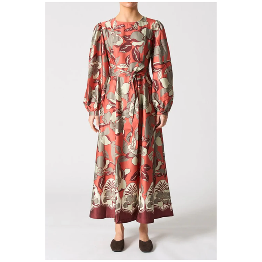 Paris Dress | Jaguar Jungle Orange