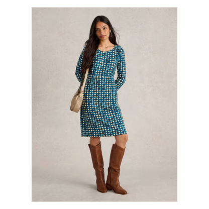 White Stuff - Tallie Jersey Dress | Navy