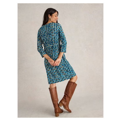 White Stuff - Tallie Jersey Dress | Navy