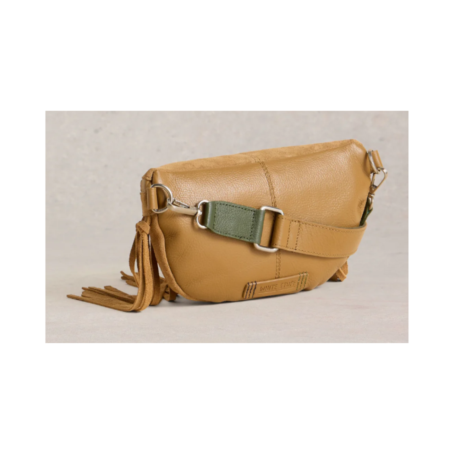 Mini Sebby Tassel Sling Leather Bag | Tan
