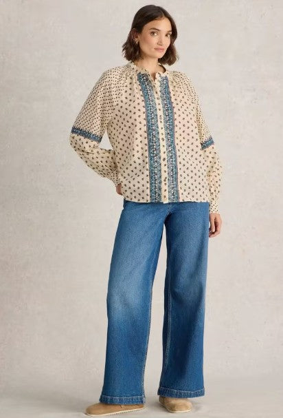 White Stuff - Ari Embroidered Shirt