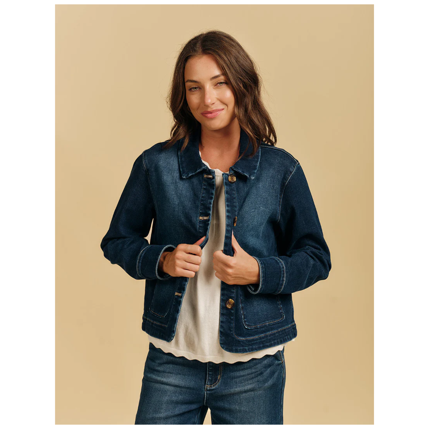 Coco Denim Jacket | Indigo