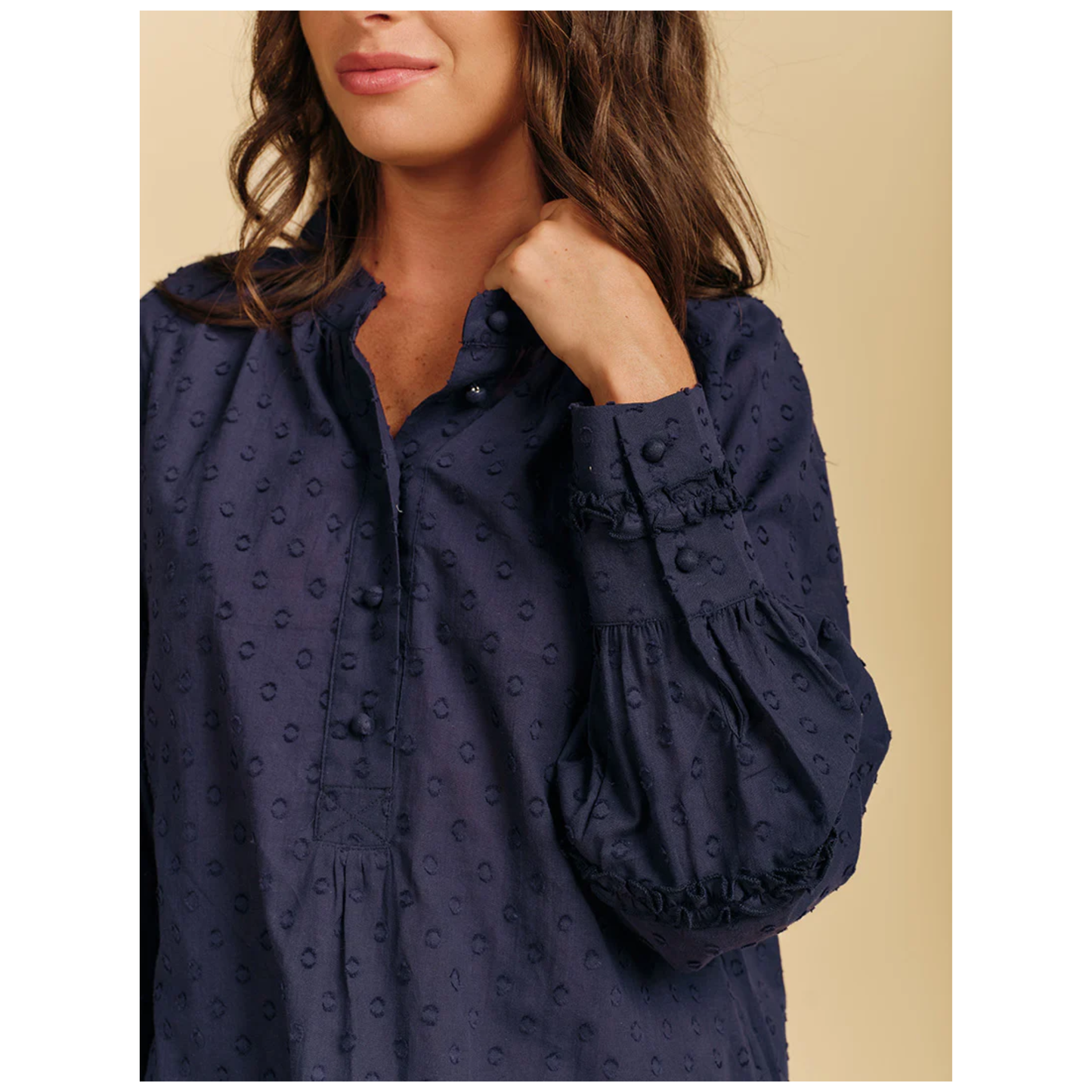 Daphne Shirt | Navy
