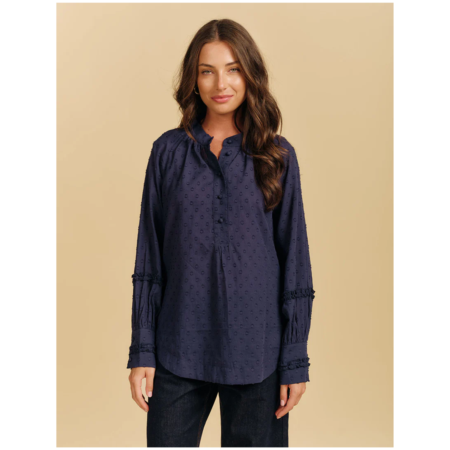 Daphne Shirt | Navy