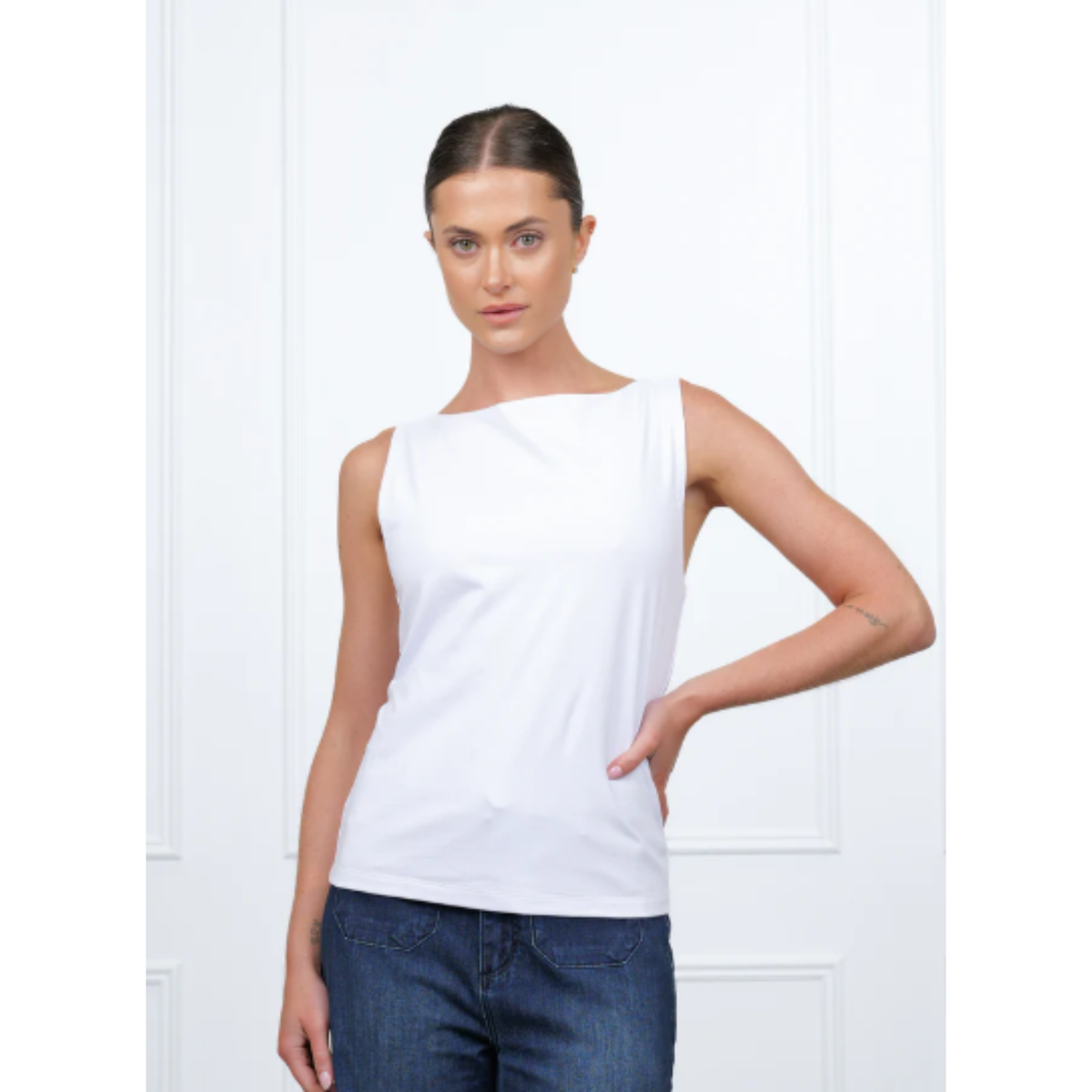 Juniber Shell Shell Top | White – Juniper & Co