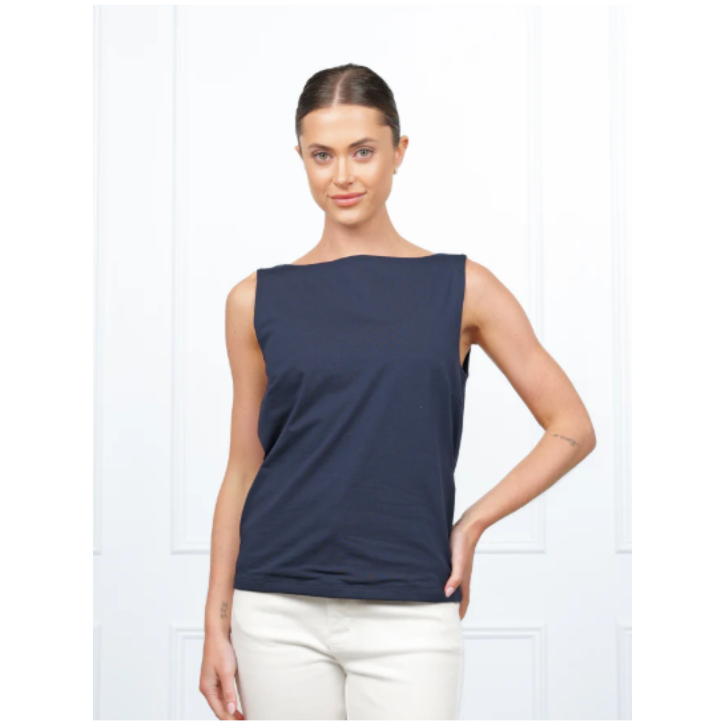 Shell Top | Navy