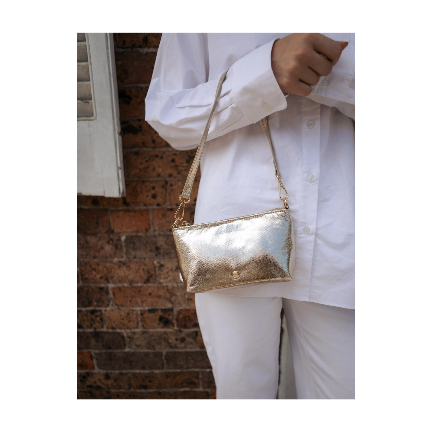 Zjoosh - Sadia Bag | Gold