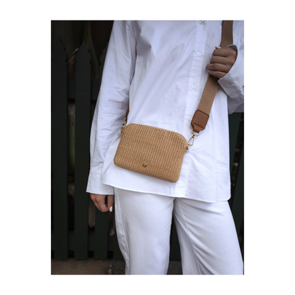 Zjoosh - Missy Hugo Palma C/Body Bag | Tan