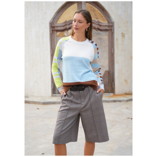 Zaket & Plover - Harmony Sweater | White | ZP8127