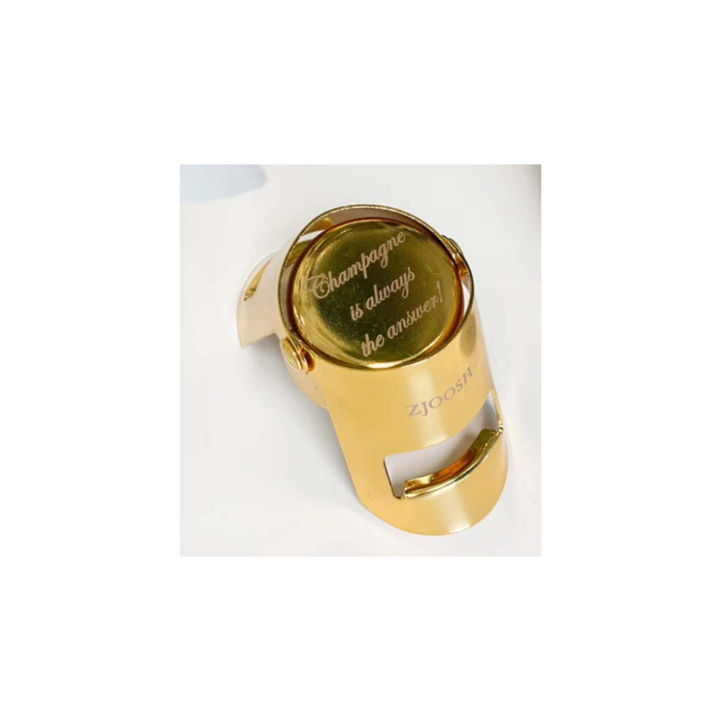 Zjoosh - Champagne Stopper | Gold