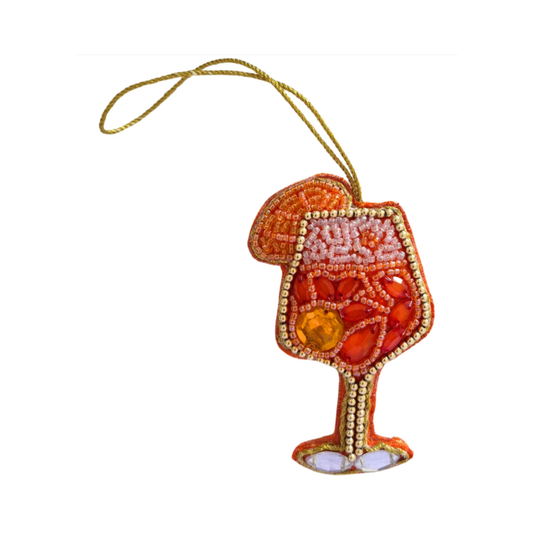 Giftware - Aperol Spritz Beaded Decoration