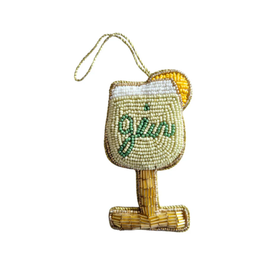 Giftware - Gin Time Beaded Decoration