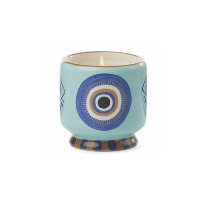 Paddywax - Adopo Eye Ceramic Candle | Incense & Smoke
