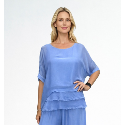 Corfu Top | Blue Turco