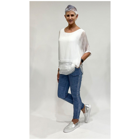Ithaca Top | White