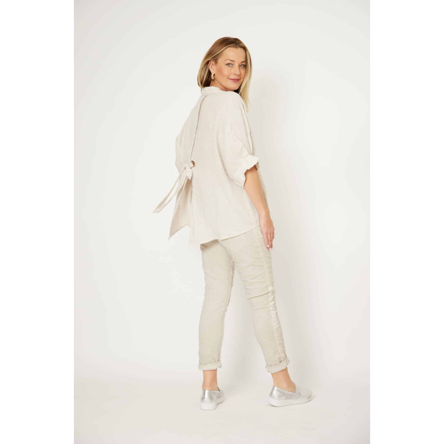 Malta Pants | Beige