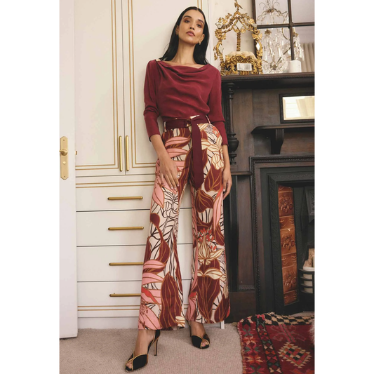 Once Was - Adele Belted Pant | Cathedral Botanic