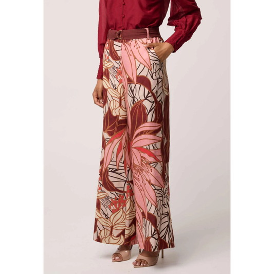 Once Was - Adele Belted Pant | Cathedral Botanic