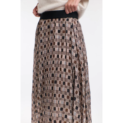 Westwood Check Skirt | Blue/Brown