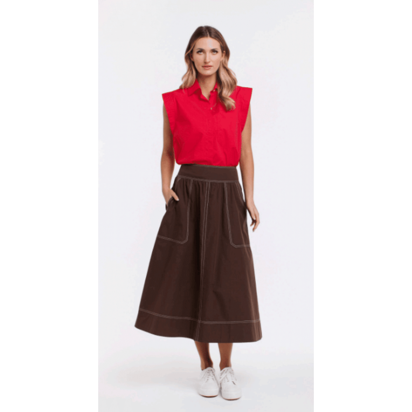 Marion Skirt | Chocolate