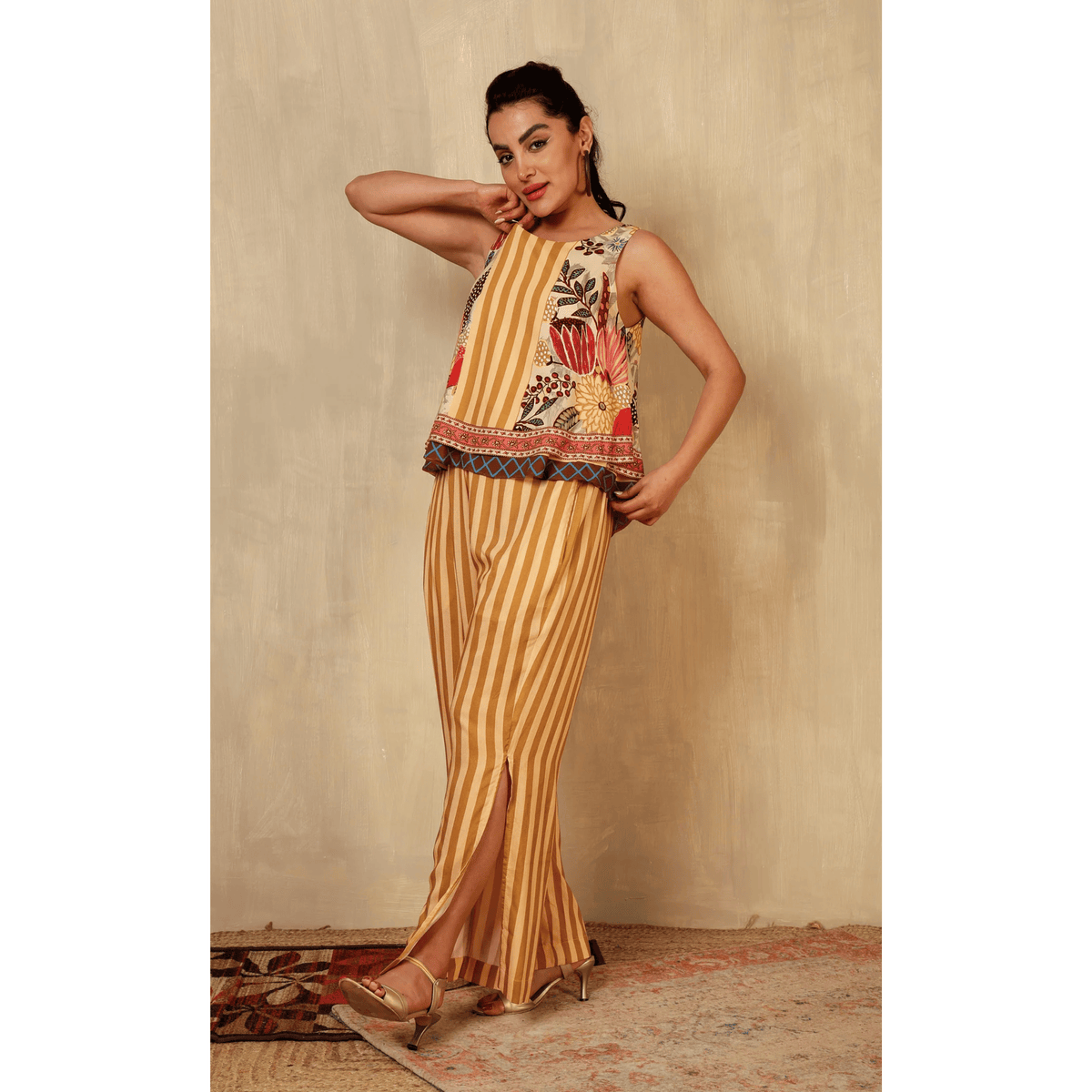 Stella Palazzo Pant | Stripes