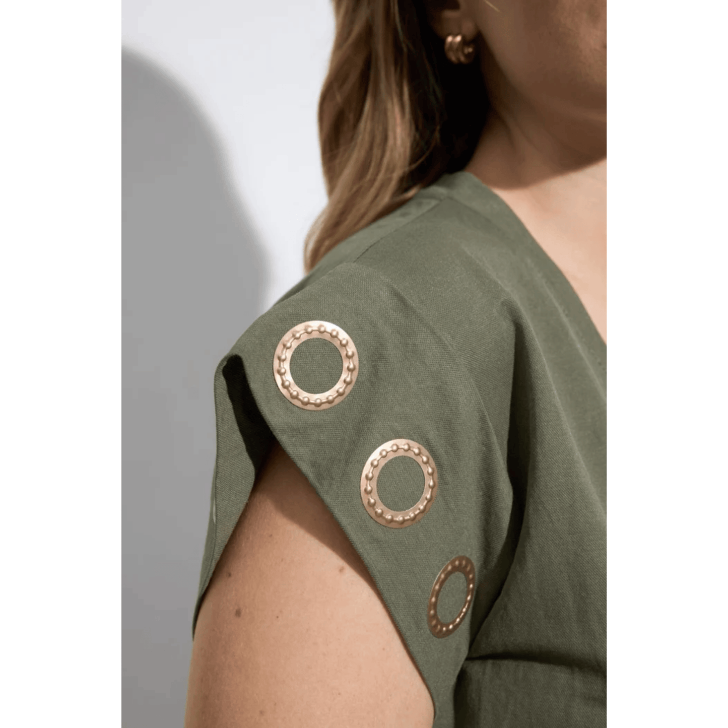 Hibisco T-Shirt | Khaki