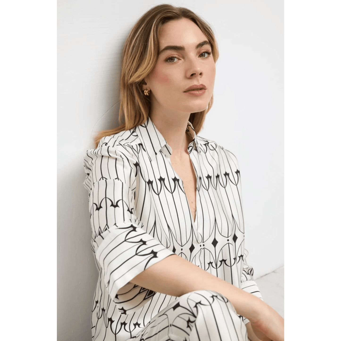 Lodosa Shirt | Black/White