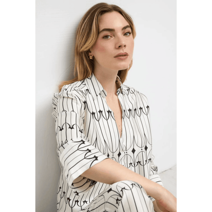 Lodosa Shirt | Black/White