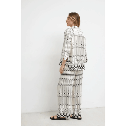 Lodosa Shirt | Black/White