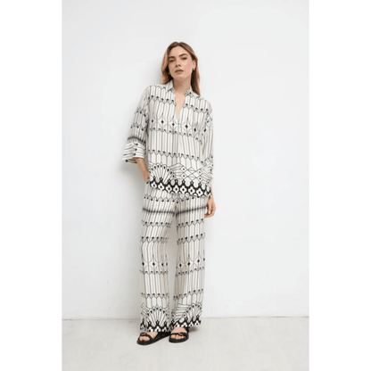 Lodosa Shirt | Black/White