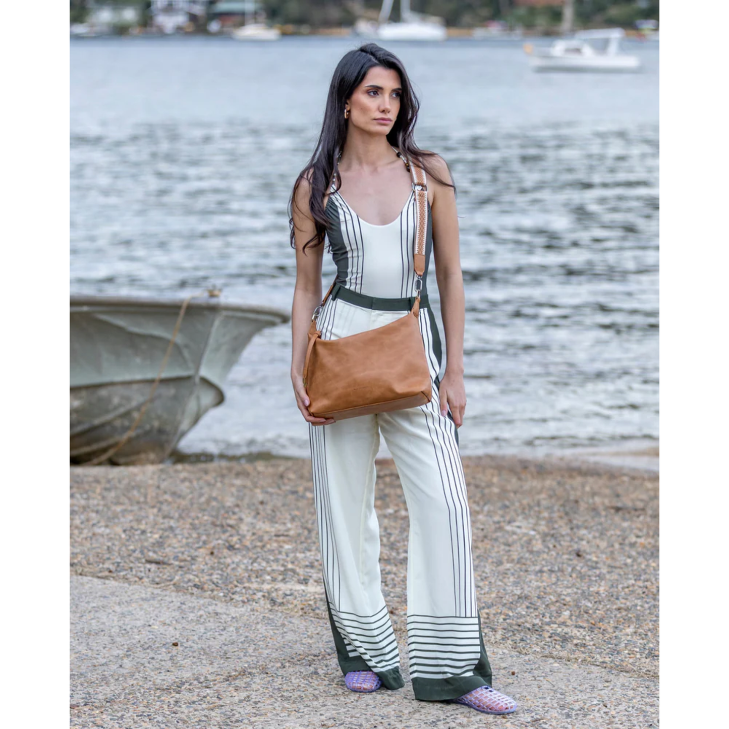 Dana Crossbody Bag | Tan