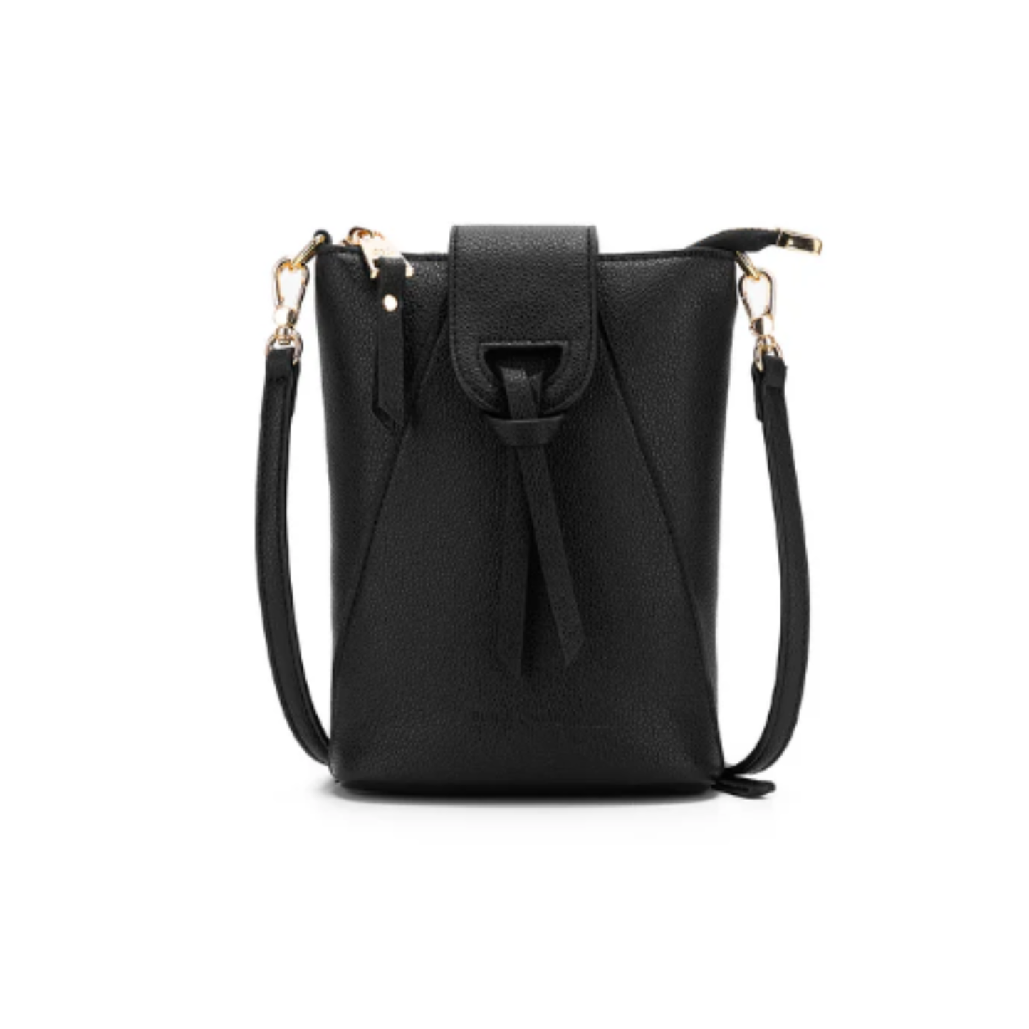 Lainey Phone Crossbody Bag | Black