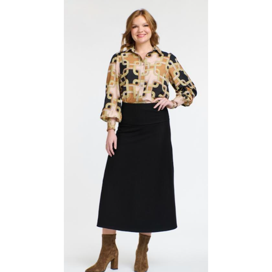 Glam Shirt | Chain Print