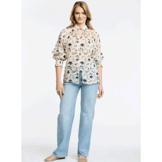 Animalia Shirt | Animal Print | Beautiful Stories