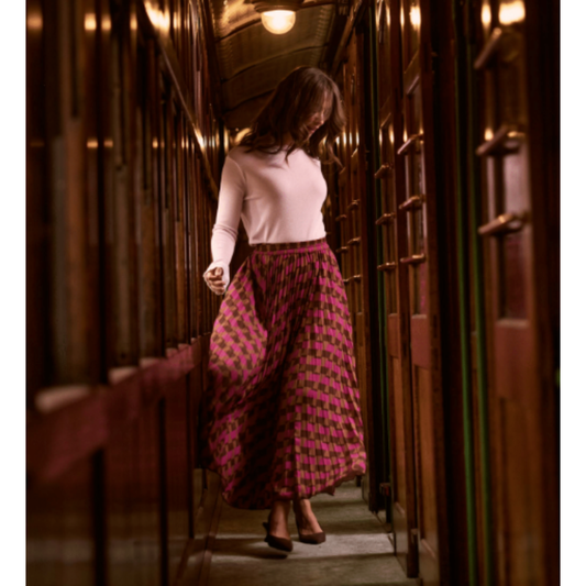 Alias Pleated Skirt | Geo Prism