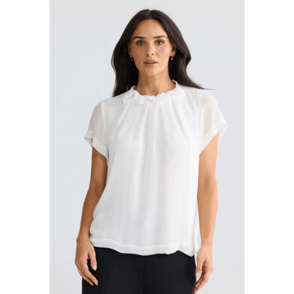 Carina Blouse | White