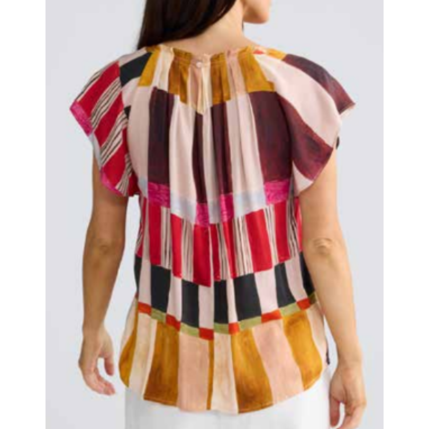 Boulevard Top | Painterly Geo