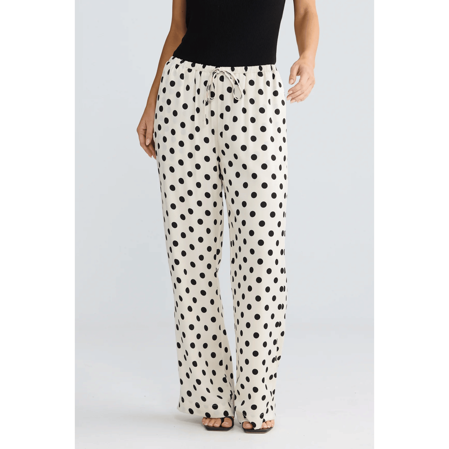 Boulevard Pant | Ivory Spot