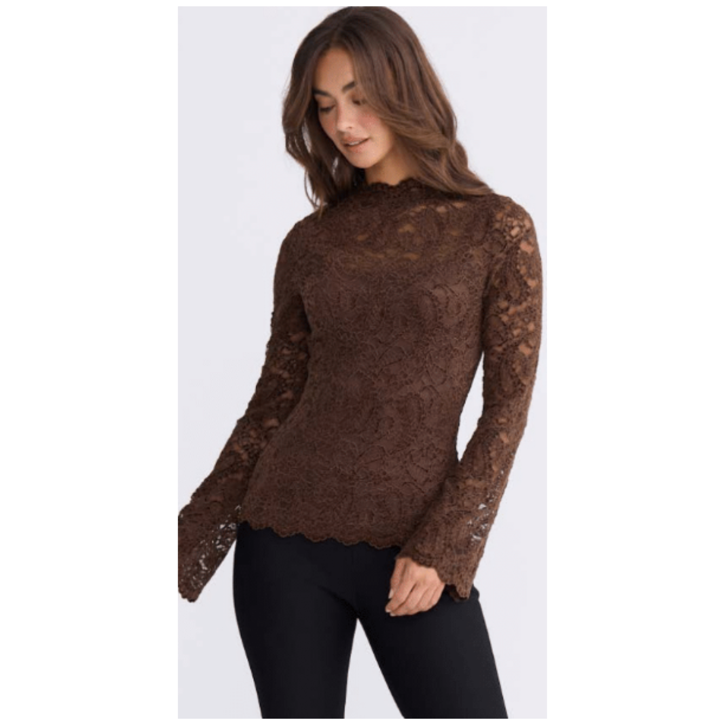 Hollis Top | Chocolate