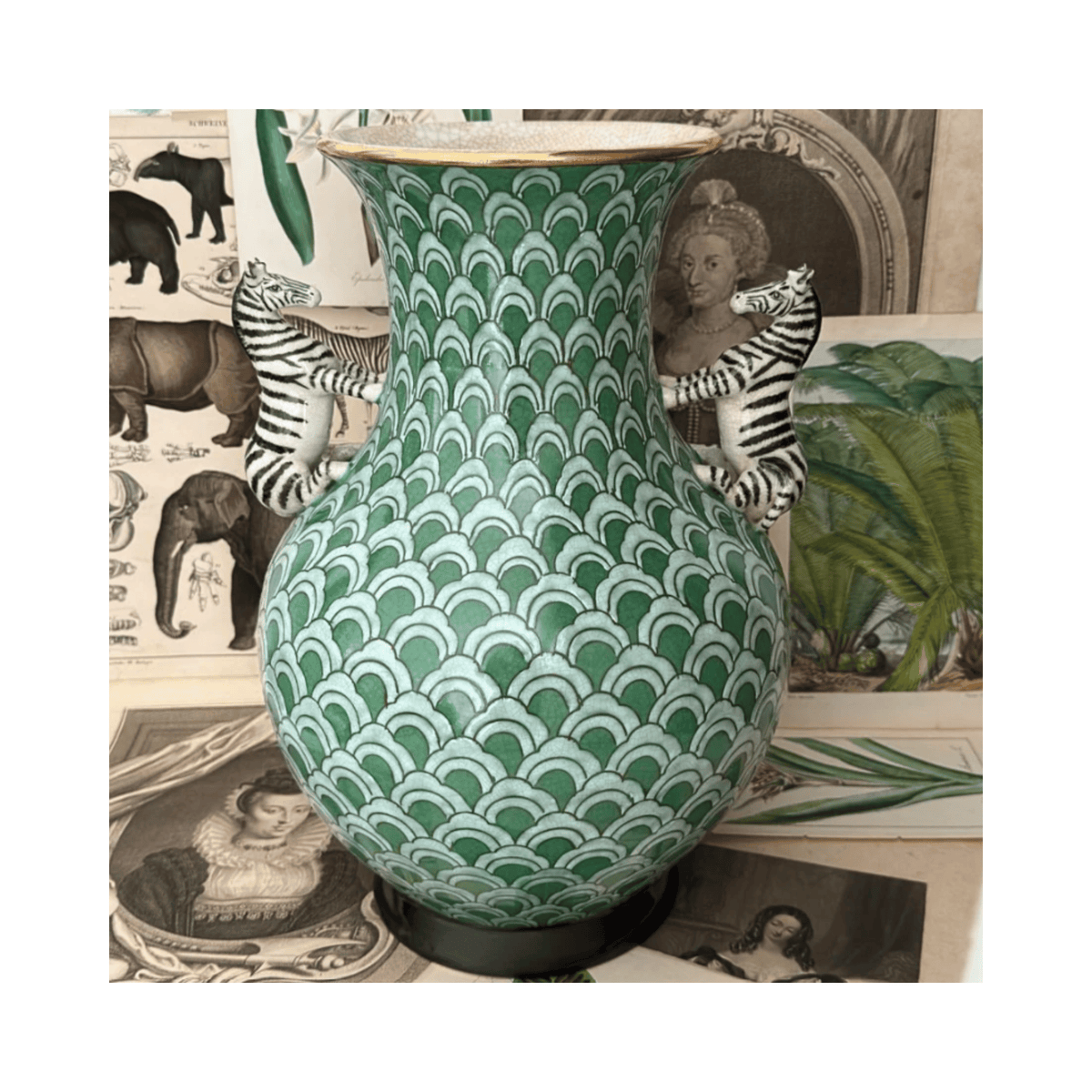 Isla Vase | Zebre Antique