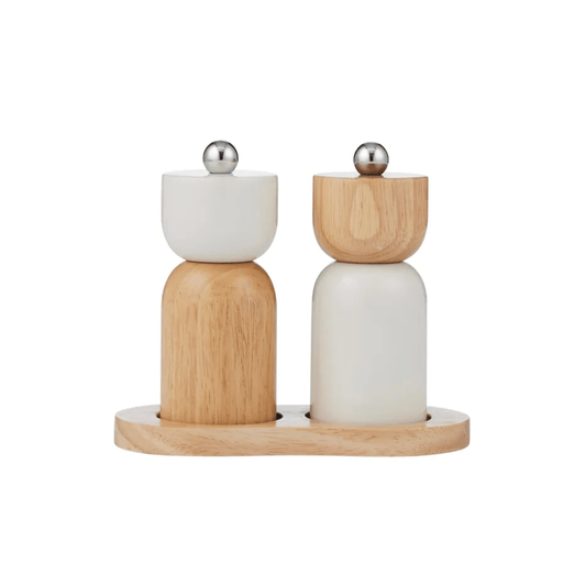 Eta Salt & Pepper Grinders | 3PCE | Wood