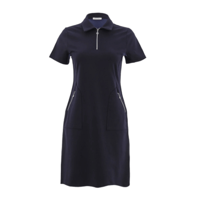 Eda Dress | Navy