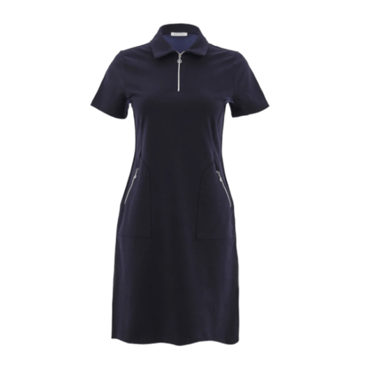 Eda Dress | Navy