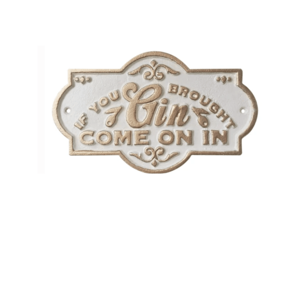 Gin Sign | Cast Iron